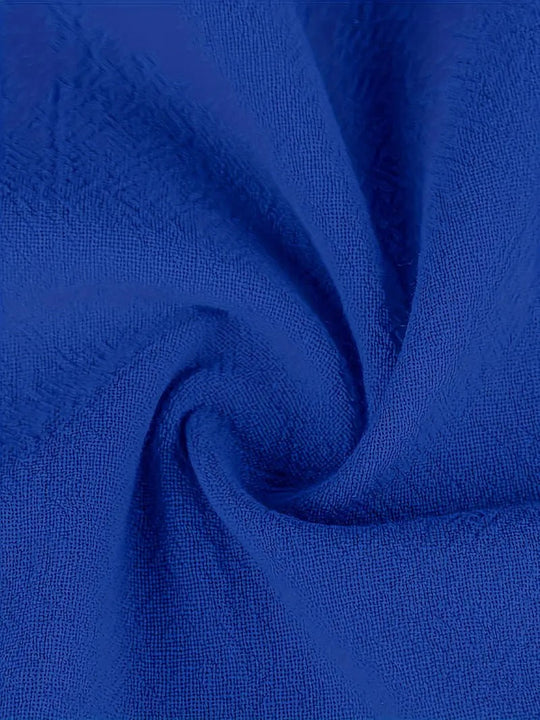 EB | Raffinierte Leinen Sommerkleid mit Praktischen Taschen