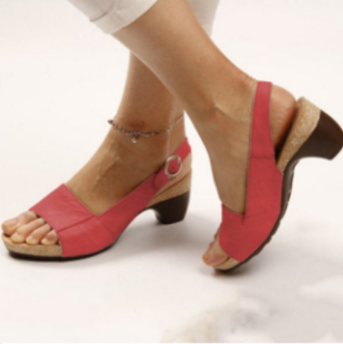 EB | Orthopädische Sandalen mit Absatz Stilvoller Komfort und Unterstützung