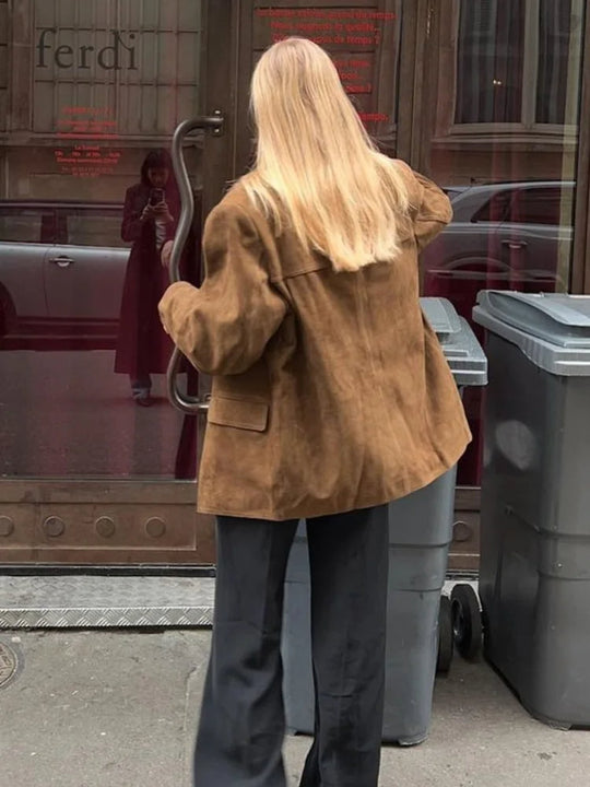 EB | Vintage Wildlederjacke