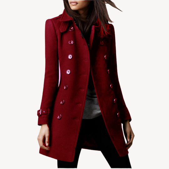 EB | Damen Woll Peacoat