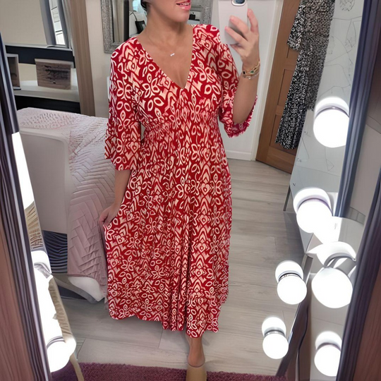 EB | Bohème Sommerkleid für Frauen Maxi