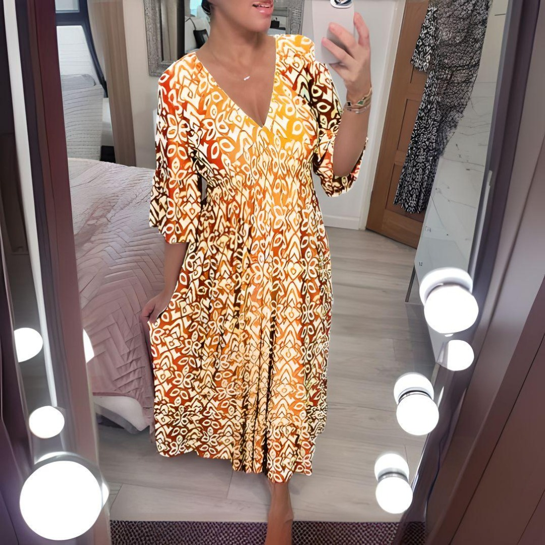 EB | Bohème Sommerkleid für Frauen Maxi