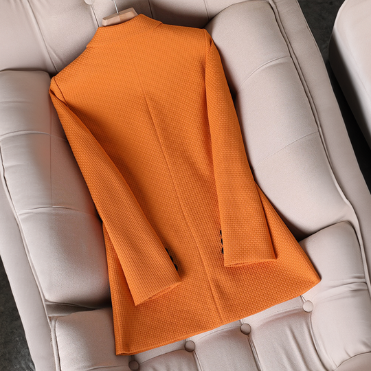 EB | Damen Kariertes Blazer für Den Herbst