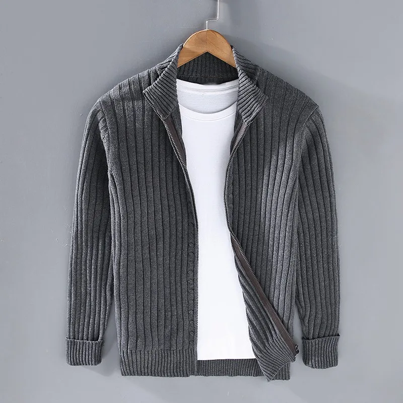 EB | Rollkragenstrickjacke für Männer