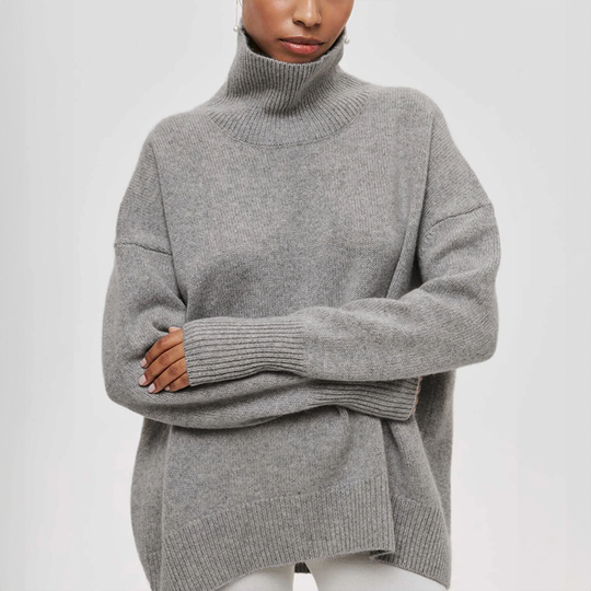 EB | Warmer Strickrollkragenpullover für Wintertage