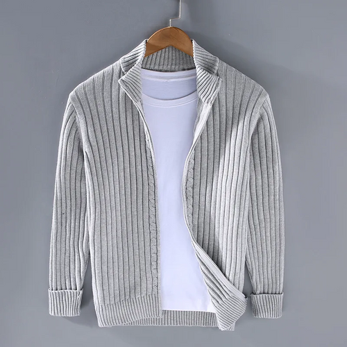 EB | Rollkragenstrickjacke für Männer