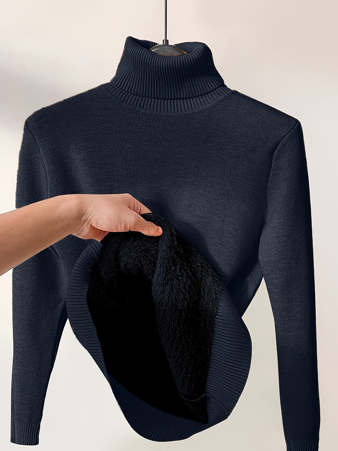 EB | Foret Rollkragenpullover Warm und Weich Perfekt für Den Winter