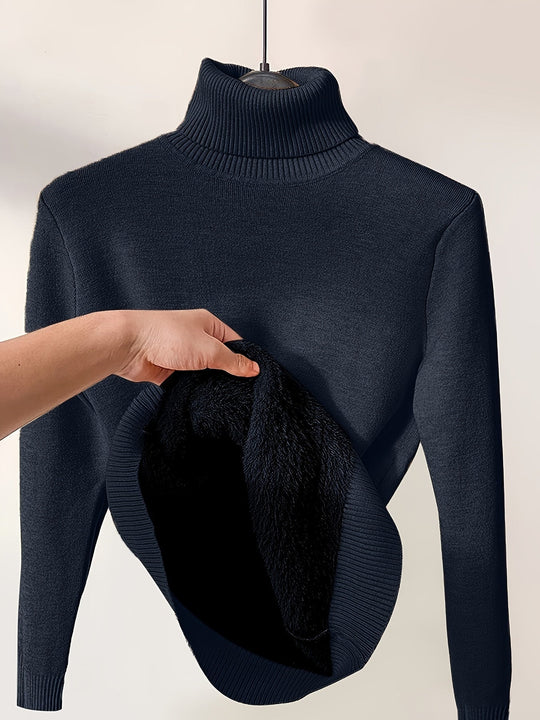 EB | Weicher Rollkragenpullover für Kalte Tage