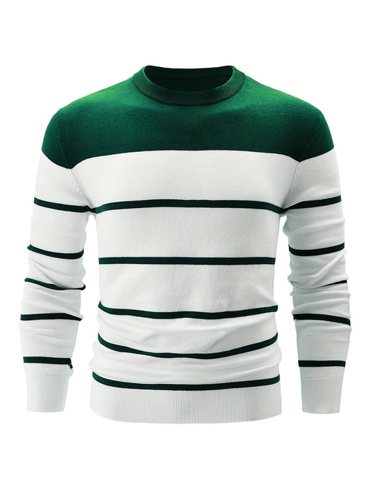 EB | Gestreifter Pullover Baumwolle Klassisch und Komfortabel