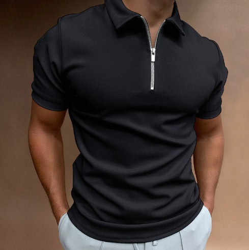 EB | Zip-Up Polo-Shirt