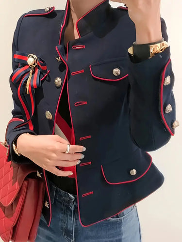 EB | Militärjacke Aus Baumwolle