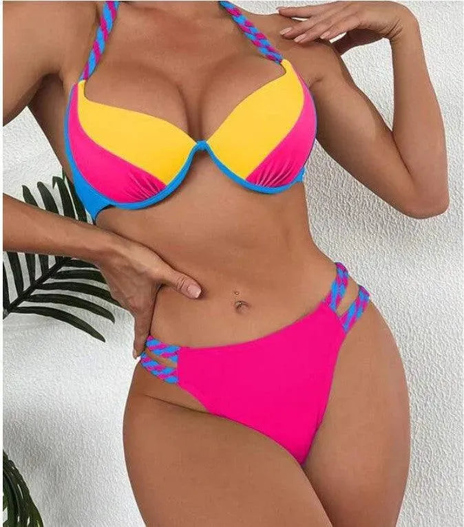 EB | Hochgeschnittener Bikini Badeanzug
