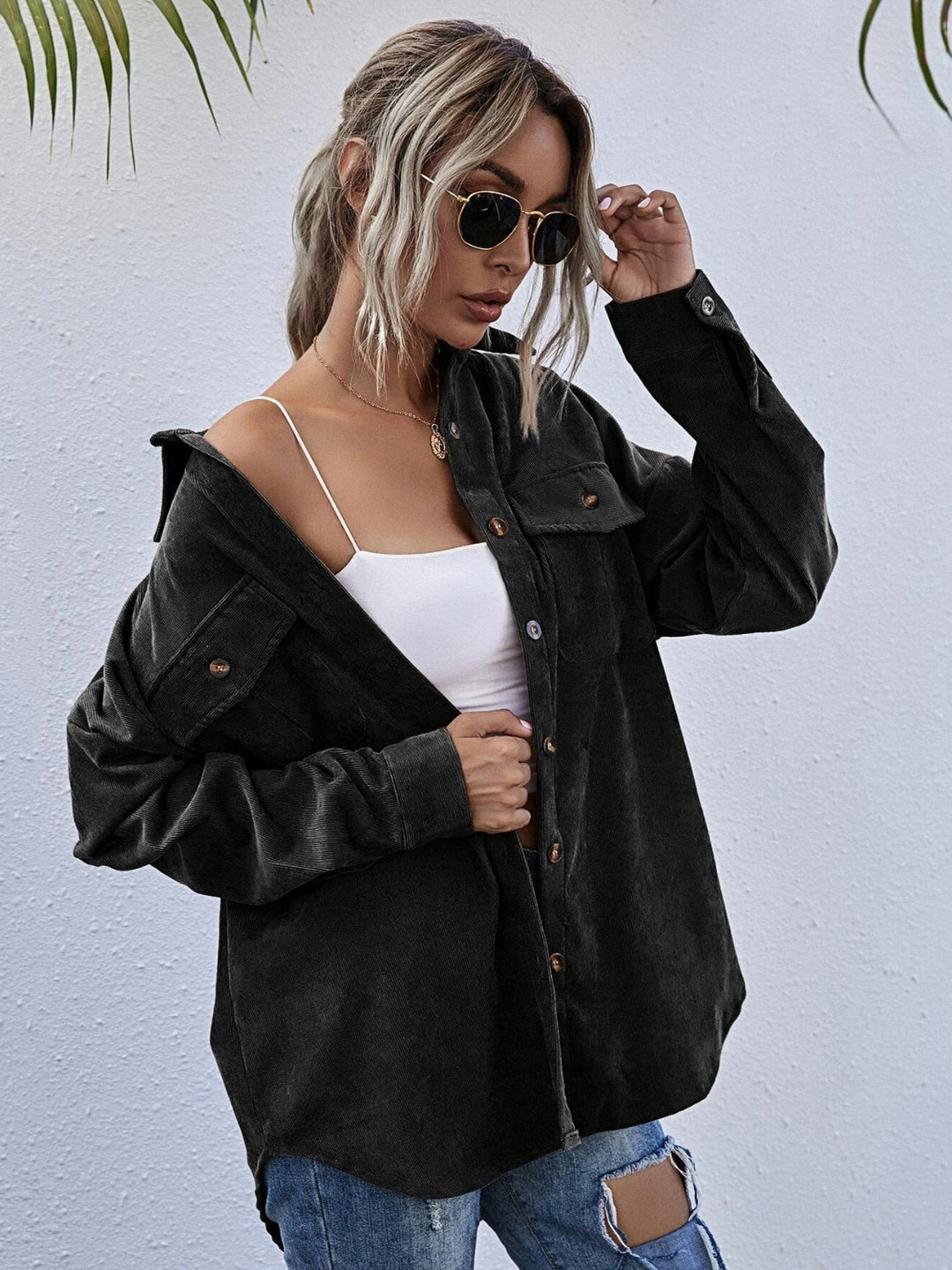 EB | Cordura Dropped Shoulder Shacket