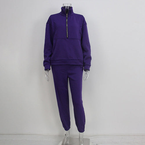 EB | 2-Teiliges Zip-Hals-Set für Sportliche Eleganz