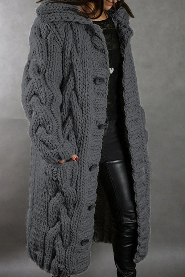 EB | Strickjacke große Größe Pullover Jacke