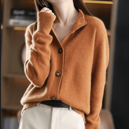 EB | kuscheliger Strick-Cardigan Pullover