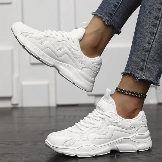 Damen Leichte Mesh Freizeit Schuhe EB