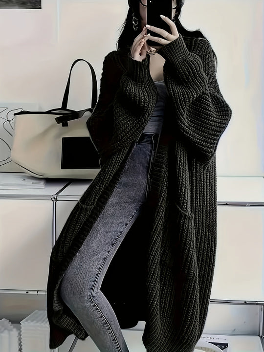 EB | Strickjacke mit Gürtel für Damen