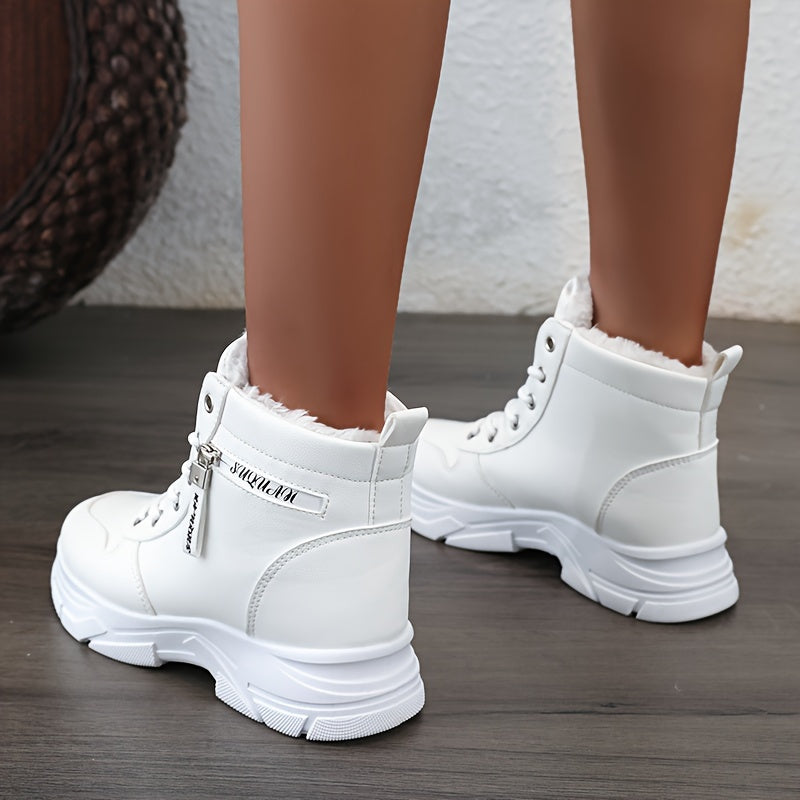 EB | Festliche Winter Freizeit Sneakers für Damen - Ideal für den Winter