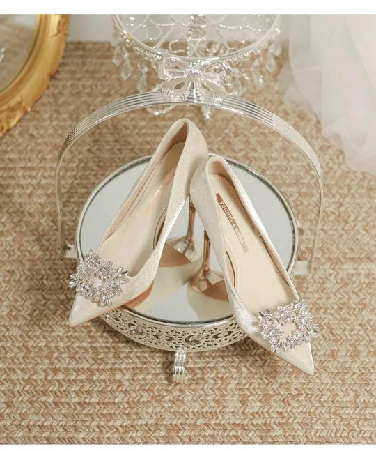 EB | Brautschuhe Stiletto mit Strass