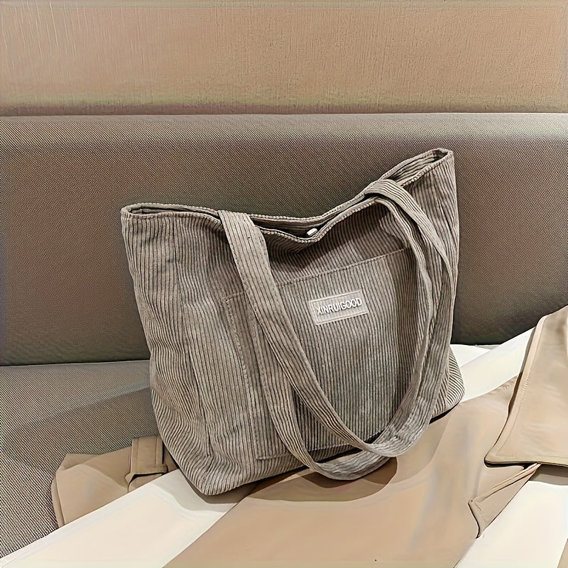 Elegante Damen Cordstoff Tasche | EB