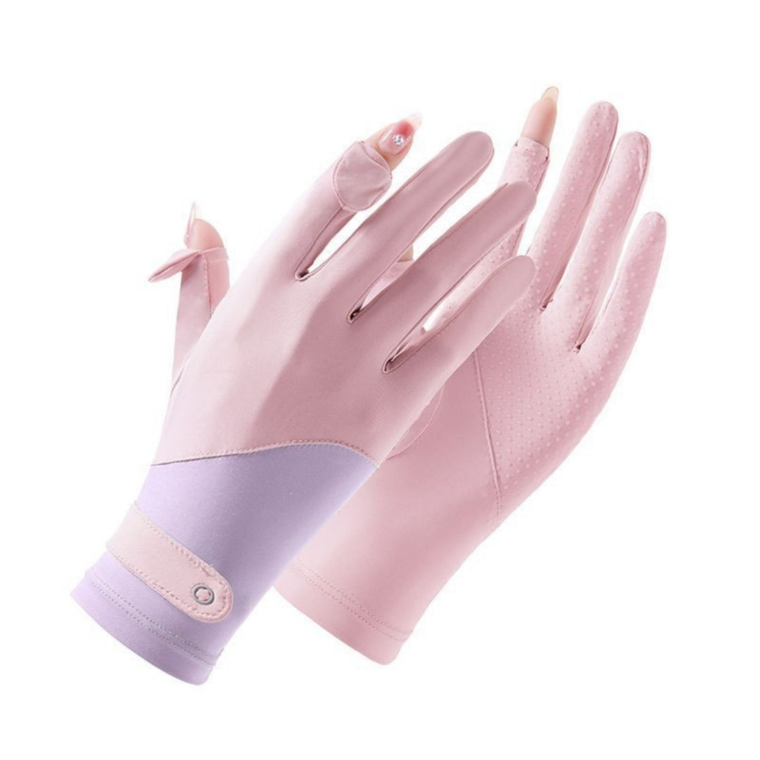 EB | Sonnenschirm Eis Seide Handschuhe