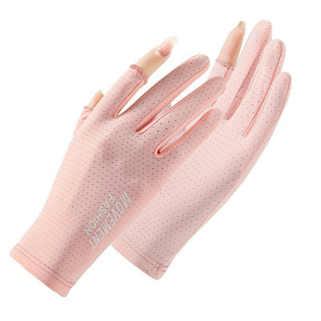 EB | Sonnenschirm Eis Seide Handschuhe