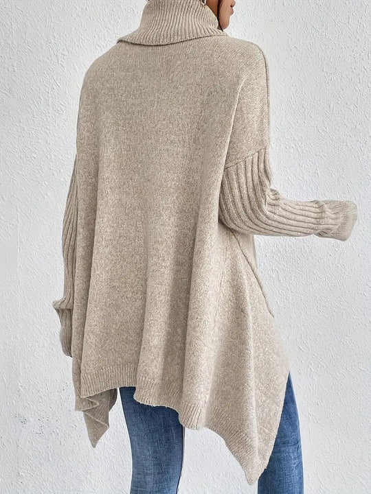 EB | langer Rollkragenpullover für den täglichen Komfort