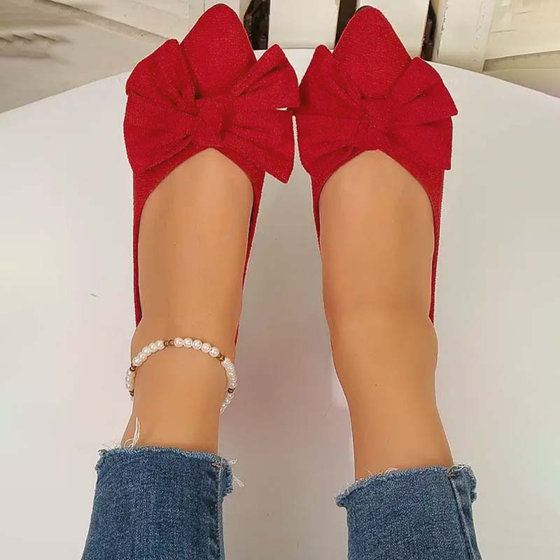 Spitze Flache Schuhe EB