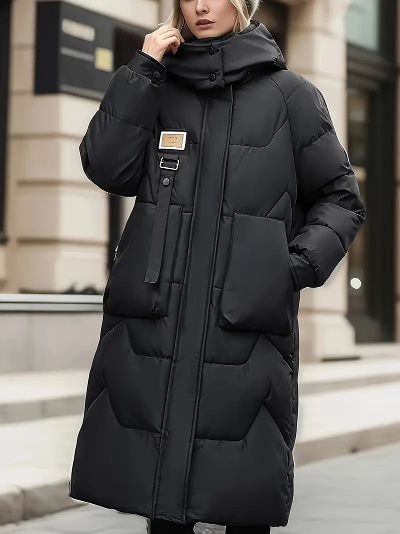 EB | Mittellange Winter Daunen Baumwolljacke
