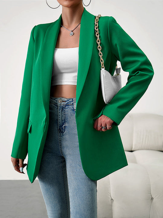 EB | Reverskragen Langarm Blazer