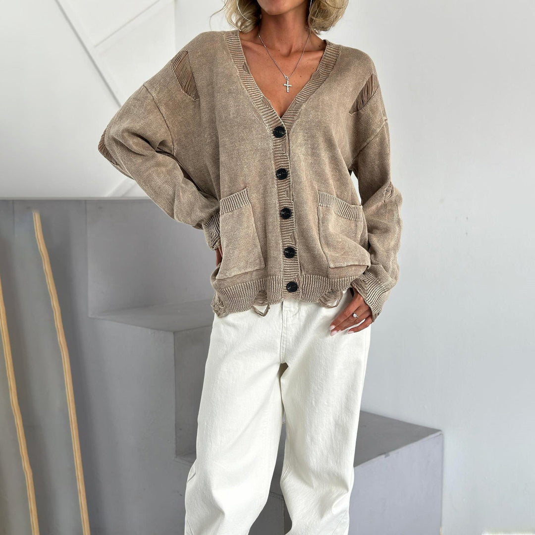 EB | Out-Strickjacke für Damen