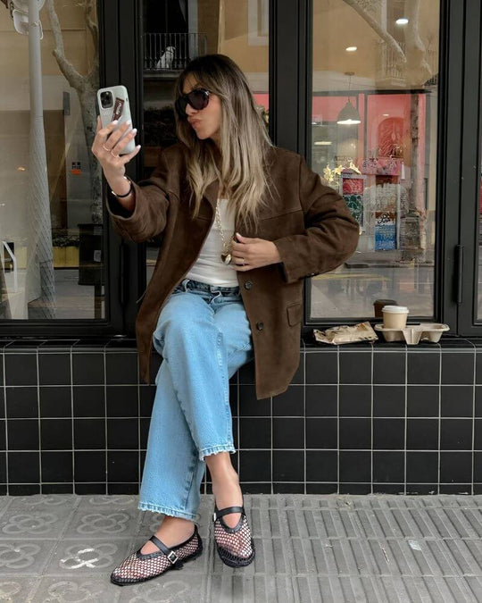 EB | Damen Wildlederjacke