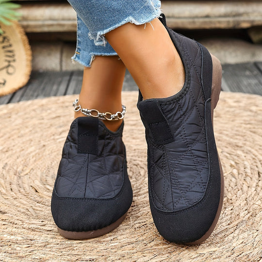 Bequeme Winterstiefel für Damen zum Hineinschlüpfen EB EB