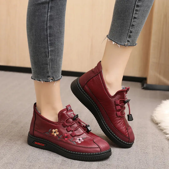 Gemma Leder Winter Sneaker | Stylisch & Bequem EB
