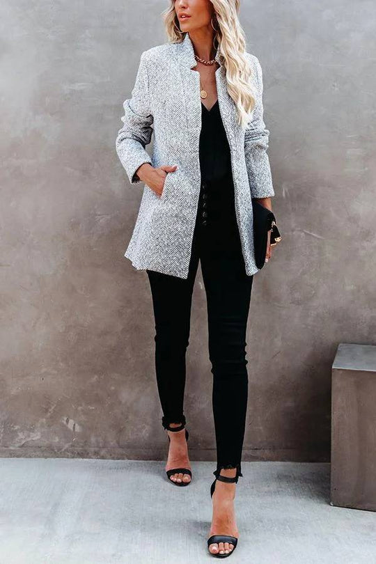 EB | Legere einfarbige Jacke