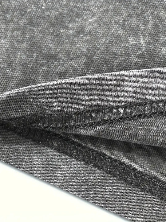 EB | Baumwoll-T-Shirt mit Rundhalsausschnitt