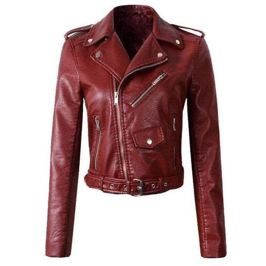 EB | Damen Slim Fit Gürtelte Isolierte Winterjacke