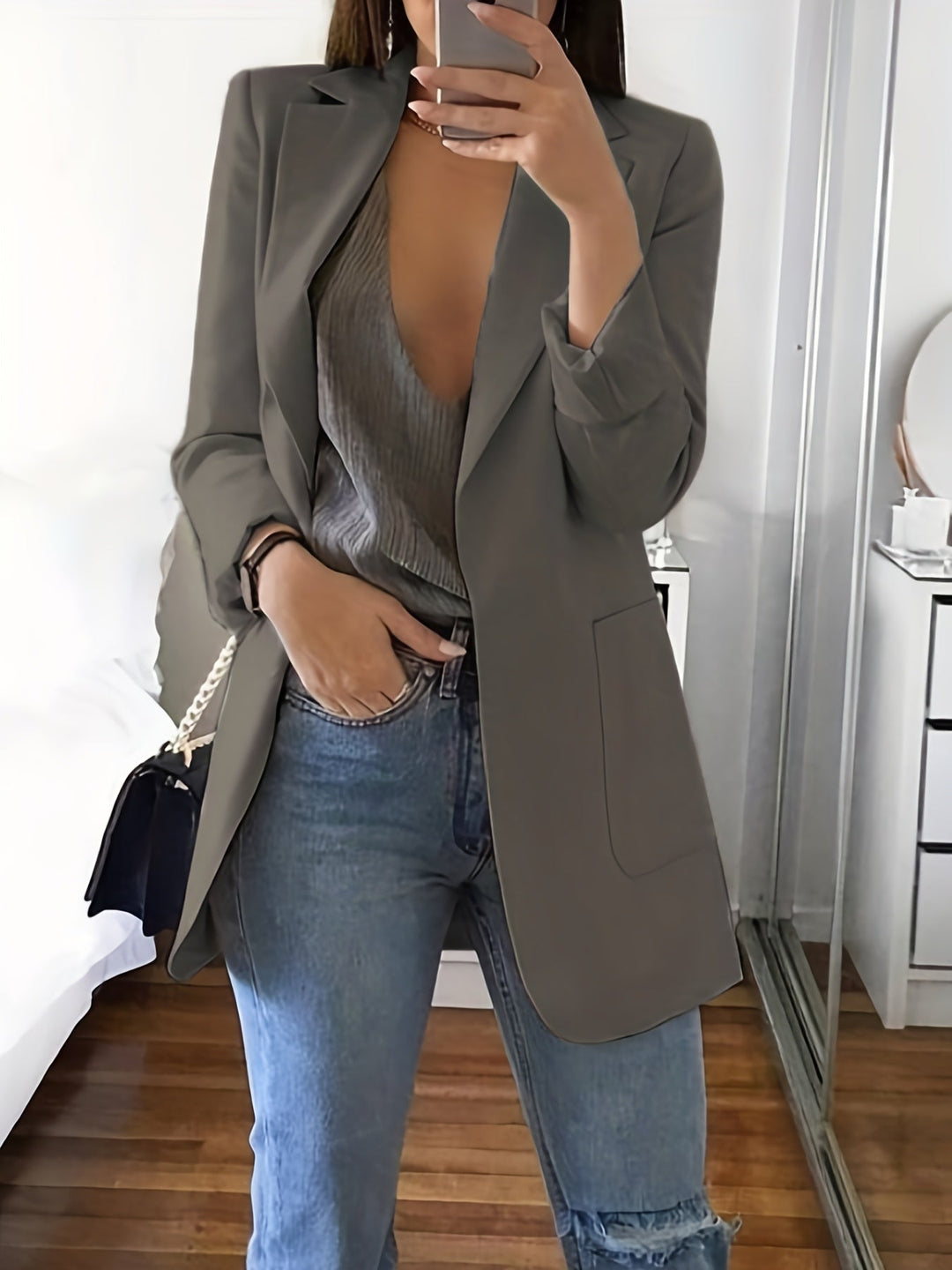 EB | Lässiger Blazer In Übergröße