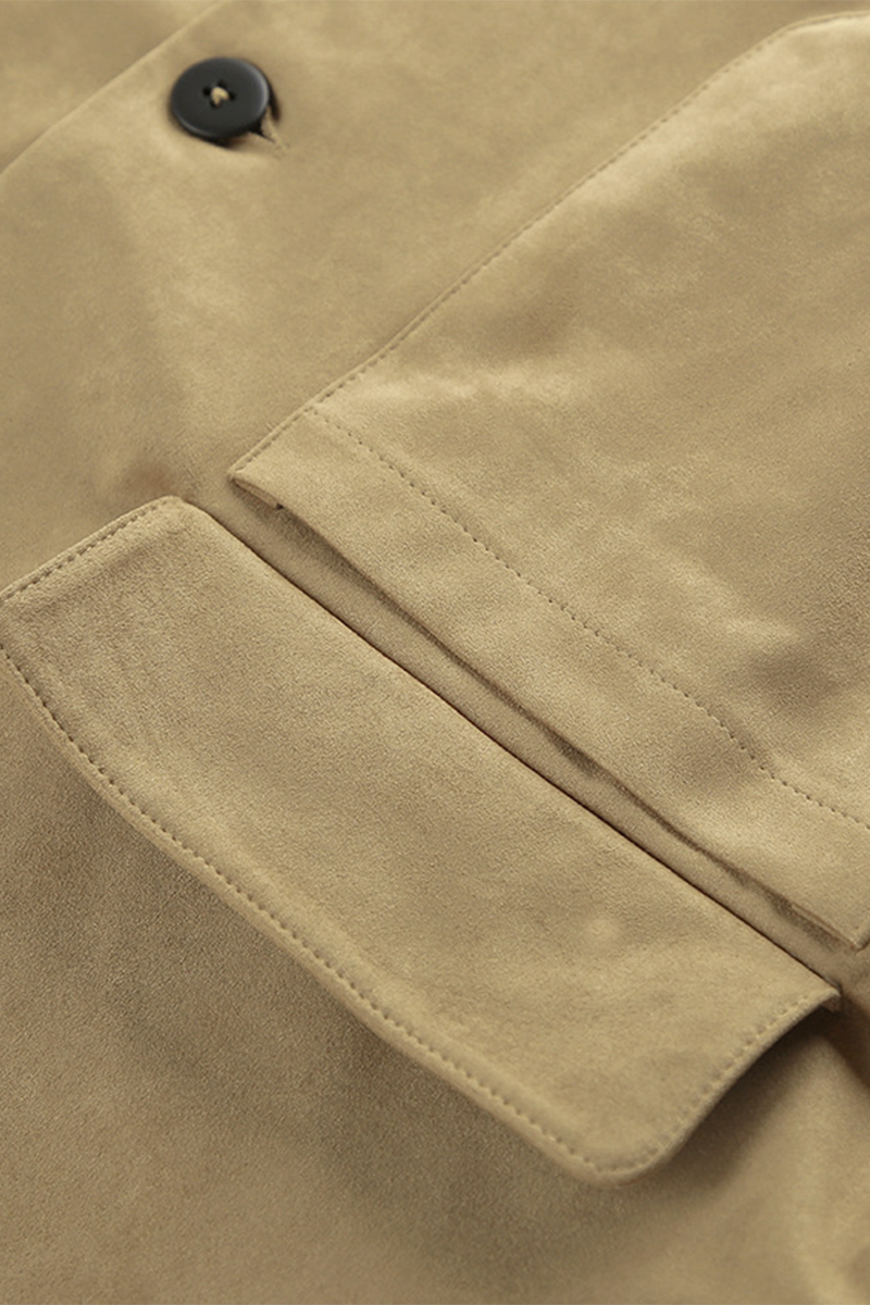 EB | Freizeitjacke mit Durchgeknöpftem Hemdkragen