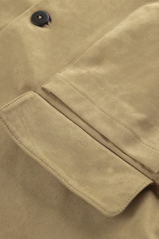 EB | Freizeitjacke mit Durchgeknöpftem Hemdkragen