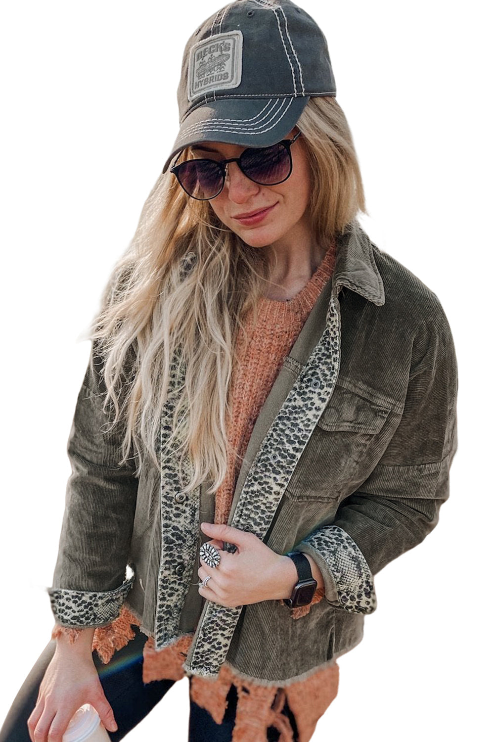 EB | Samtjacke mit Tierdruck Details Stilvoll und Einzigartig Ideal für Den Alltag