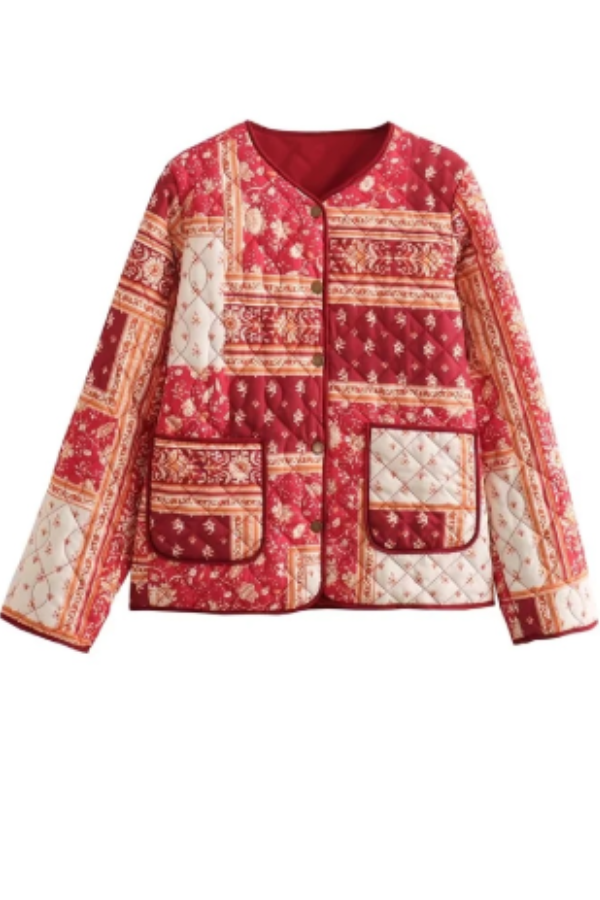 EB | Gedruckte Baumwolljacke