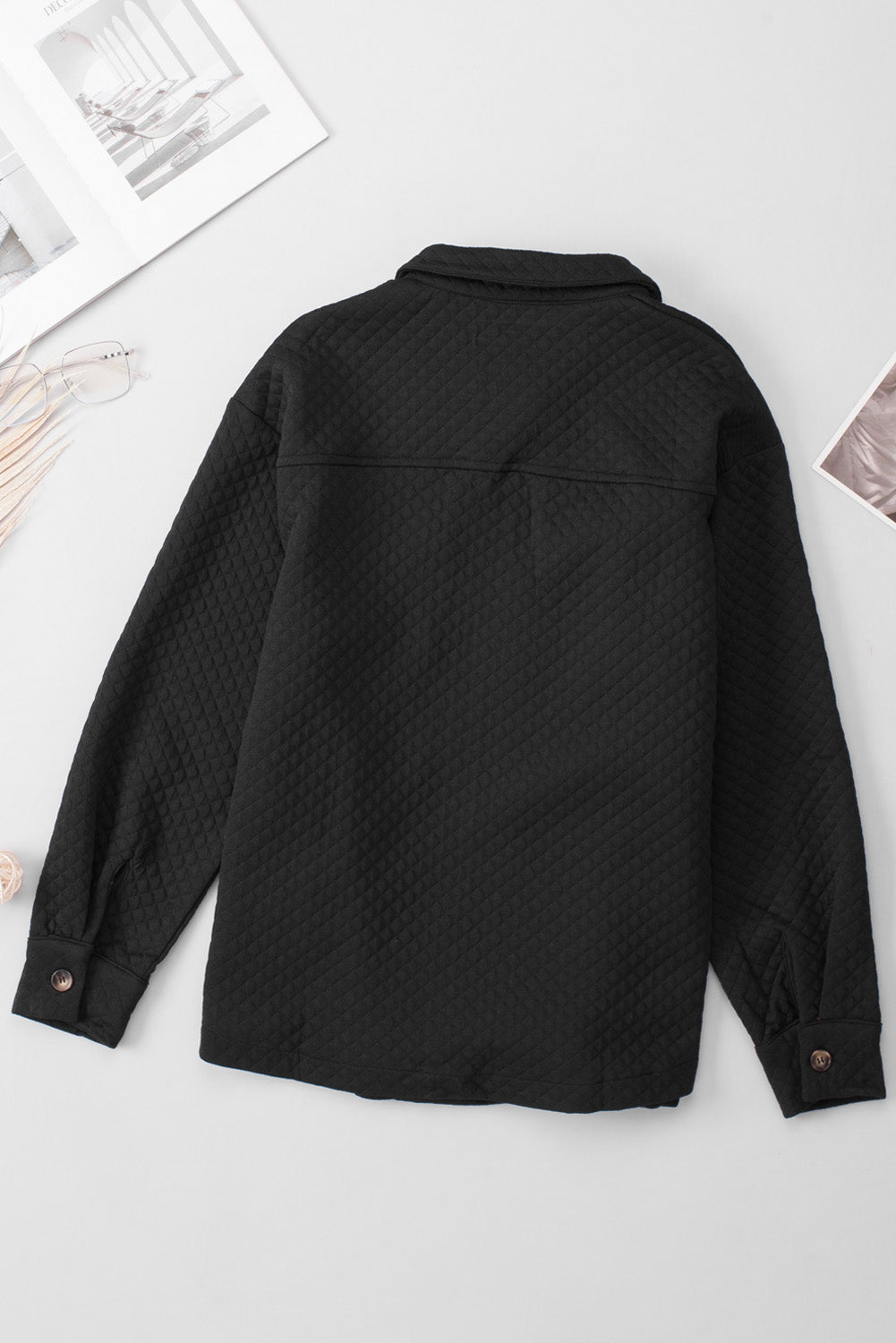 EB | Leichtgewicht Gesteppte Hemdjacke Polyester Komfort und Stil