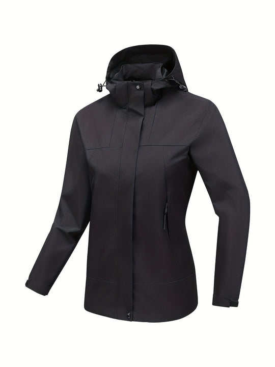 EB | Wasserdichte Sportjacke mit Kapuze für Damen