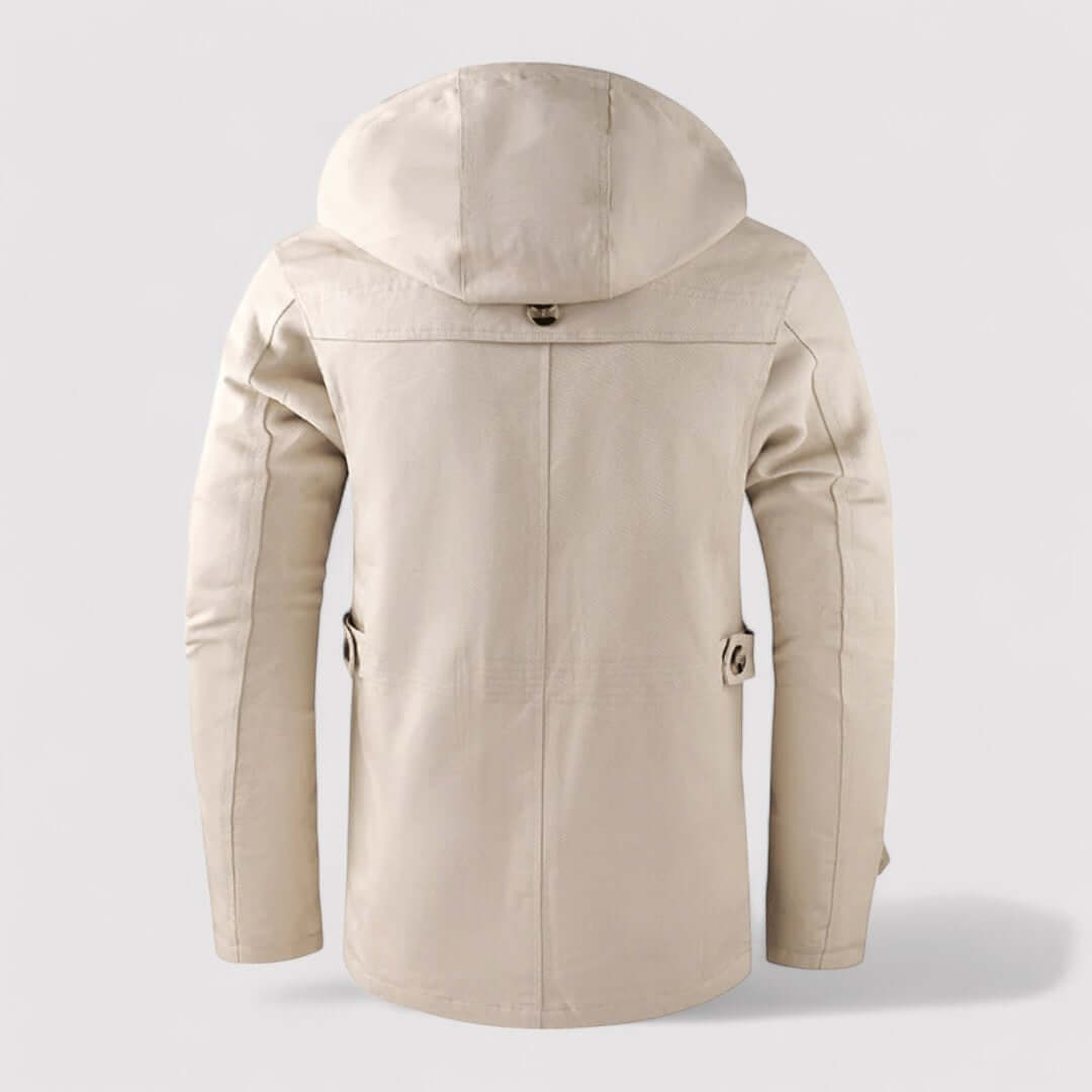 EB | Herren wasserdichte Winterjacke mit Kapuze