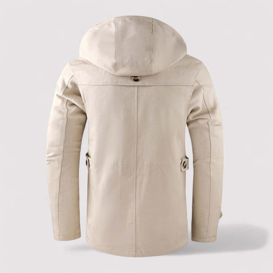 EB | Herren wasserdichte Winterjacke mit Kapuze