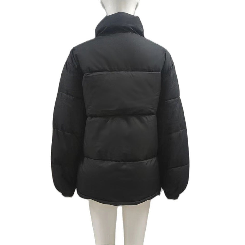 EB | Winddichte Baumwoll-Pufferjacke mit Rollkragen