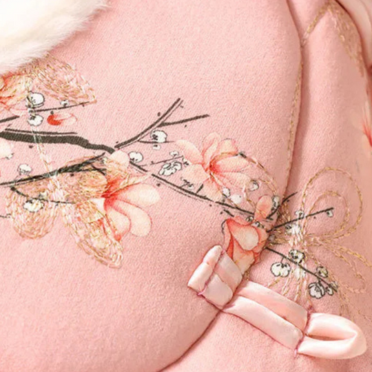 EB | Warme Blumenjacke für Damen