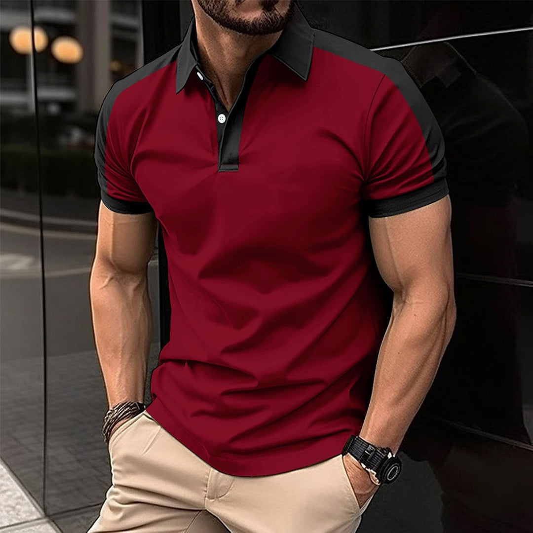 EB | Großes Twill-Poloshirt